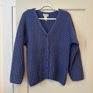 Vintage LL Bean Mohair Cardigan